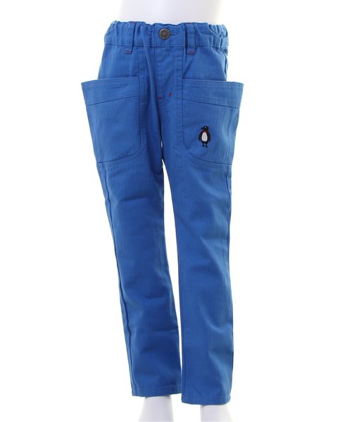 BREEZE(ブリーズ)の「脇ポケットパンツ(カーゴパンツ・キッズ・グリーン/キナリ/ブルー・120/100/80/90/110/130/95/140)」の1枚目の写真