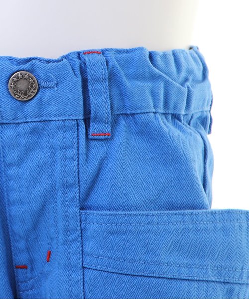 BREEZE(ブリーズ)の「脇ポケットパンツ(カーゴパンツ・キッズ・グリーン/キナリ/ブルー・120/100/80/90/110/130/95/140)」の11枚目の写真