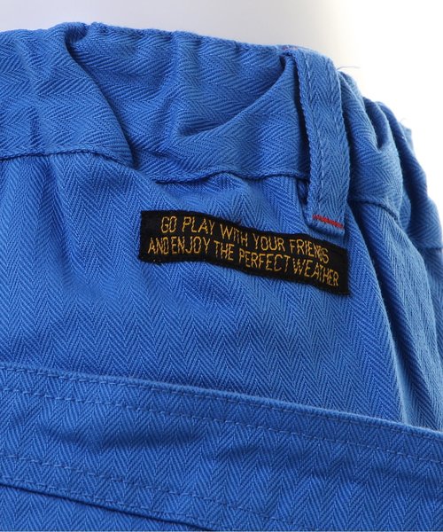 BREEZE(ブリーズ)の「脇ポケットパンツ(カーゴパンツ・キッズ・グリーン/キナリ/ブルー・120/100/80/90/110/130/95/140)」の5枚目の写真