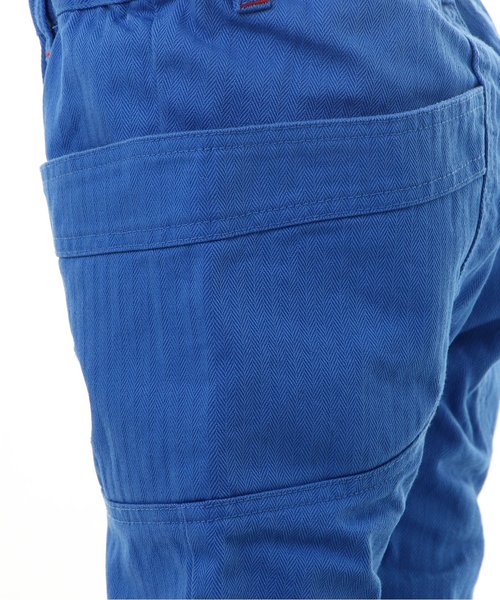 BREEZE(ブリーズ)の「脇ポケットパンツ(カーゴパンツ・キッズ・グリーン/キナリ/ブルー・120/100/80/90/110/130/95/140)」の6枚目の写真