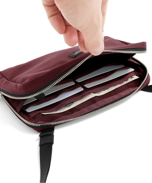 STANDARD SUPPLY(スタンダードサプライ)の「スタンダードサプライ / SIMPLICITY シンプリシティ / 26FW限定カラーBODY PURSE ボディパース(ショルダーバッグ・レディース・ボルドー・FREE)」の4枚目の写真