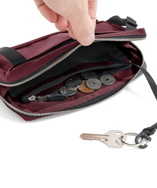 STANDARD SUPPLY(スタンダードサプライ)の「スタンダードサプライ / SIMPLICITY シンプリシティ / 26FW限定カラーBODY PURSE ボディパース(ショルダーバッグ・レディース・ボルドー・FREE)」の5枚目の写真