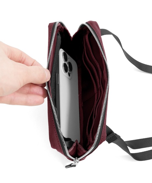STANDARD SUPPLY(スタンダードサプライ)の「スタンダードサプライ / SIMPLICITY シンプリシティ / 26FW限定カラーBODY PURSE ボディパース(ショルダーバッグ・レディース・ボルドー・FREE)」の6枚目の写真