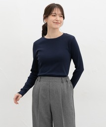 ボートネックTシャツ