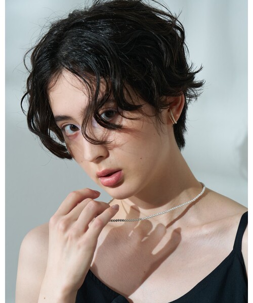 collex(コレックス)の「【Ljud/ユード】プチシェルパールバイカラーネックレス(ネックレス・レディース・シルバー/ゴールド・フリー)」の3枚目の写真