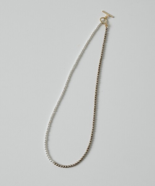 collex(コレックス)の「【Ljud/ユード】プチシェルパールバイカラーネックレス(ネックレス・レディース・シルバー/ゴールド・フリー)」の16枚目の写真