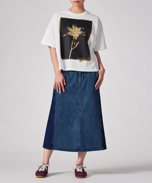Paul Smith（ポールスミス）の「ウィメンズ フローラル フォトプリント 半袖Tシャツ / 265222 443V（Tシャツ/カットソー・レディース・ホワイト・MEDIUM）」の10枚目の写真