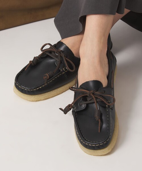 国内EXCLUSIVE】＜Clarks Originals＞Godney Boat シューズ（モカシン