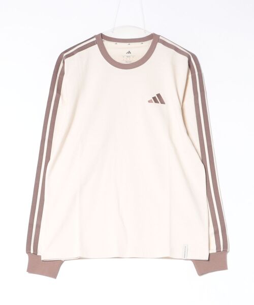 adidas（アディダス）の「《adidas》MESS+3SLSTシャツ（Tシャツ/カットソー・メンズ・ベージュ系その他/ブルー系その他/ホワイト・2XL/L/XL/S/M）」の2枚目の写真