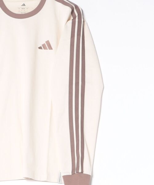 adidas（アディダス）の「《adidas》MESS+3SLSTシャツ（Tシャツ/カットソー・メンズ・ベージュ系その他/ブルー系その他/ホワイト・2XL/L/XL/S/M）」の5枚目の写真