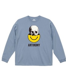 NOBOUND(ノーバウンド) 長袖Tシャツ メッセージ 哲学 ロゴ イラスト プリント ビッグシルエット ロンT トップス メンズ ユニセックス
