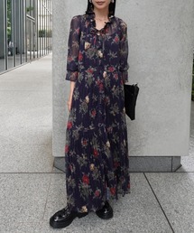 Ameri（アメリ）の「IVY MAJOLICA PLEAT DRESS（ドレス）」