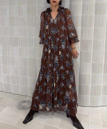Ameri(�A����)��IVY MAJOLICA PLEAT DRESS(�h���X)