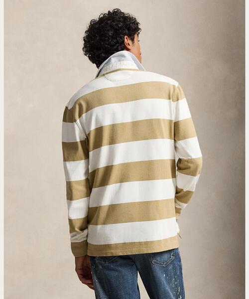 POLO RALPH LAUREN(ポロ ラルフ ローレン)の「クラシック フィット Polo ベア ラグビー シャツ(その他トップス・メンズ・ブラウン系3・S/M/L)」の6枚目の写真