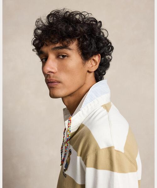 POLO RALPH LAUREN(ポロ ラルフ ローレン)の「クラシック フィット Polo ベア ラグビー シャツ(その他トップス・メンズ・ブラウン系3・S/M/L)」の5枚目の写真