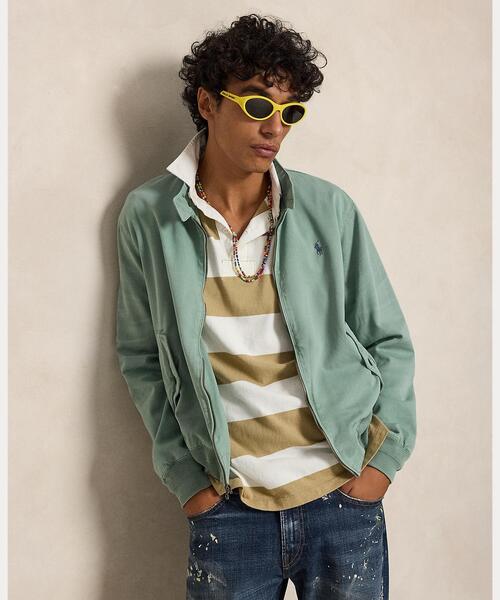 POLO RALPH LAUREN(ポロ ラルフ ローレン)の「クラシック フィット Polo ベア ラグビー シャツ(その他トップス・メンズ・ブラウン系3・S/M/L)」の4枚目の写真