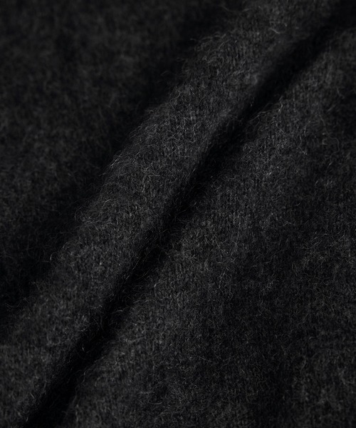 SALON adam et rope'(サロン アダム エ ロペ)の「YAK ハーフジッププルオーバー / セットアップ対応(ニット/セーター・レディース・ブラウン系その他2/チャコールグレー・FREE)」の19枚目の写真