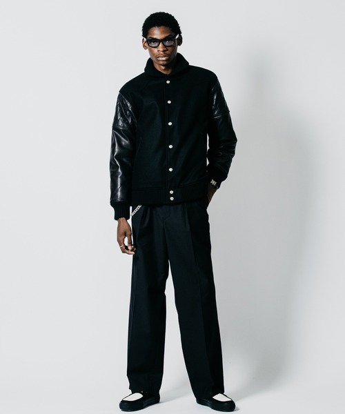 CRIMIE(クライミー)の「WESTERN AWARD JACKET(スタジャン・メンズ・ブラック・XXL/XL/L/M/S)」の2枚目の写真