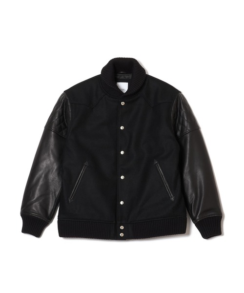 CRIMIE(クライミー)の「WESTERN AWARD JACKET(スタジャン・メンズ・ブラック・XXL/XL/L/M/S)」の3枚目の写真
