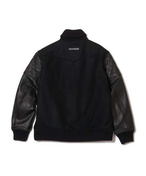 CRIMIE(クライミー)の「WESTERN AWARD JACKET(スタジャン・メンズ・ブラック・XXL/XL/L/M/S)」の4枚目の写真