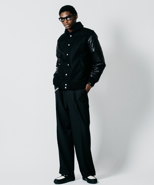 CRIMIE(クライミー)の「WESTERN AWARD JACKET(スタジャン・メンズ・ブラック・XXL/XL/L/M/S)」の8枚目の写真