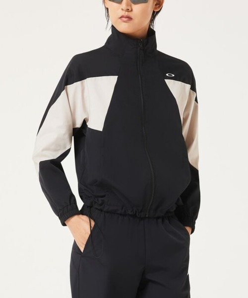 OAKLEY(オークリー)の「オークリー RADIANT MOBILITY JKT 10.0/ジャージ/スポーツ・トレーニング/レディース/OAKLEY(ナイロンジャケット・レディース・ブラック/ネイビー・XS/S/M/L)」の15枚目の写真