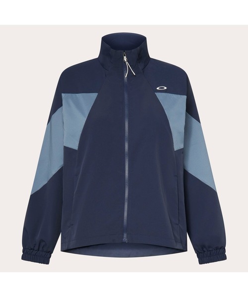 OAKLEY(オークリー)の「オークリー RADIANT MOBILITY JKT 10.0/ジャージ/スポーツ・トレーニング/レディース/OAKLEY(ナイロンジャケット・レディース・ブラック/ネイビー・XS/S/M/L)」の5枚目の写真