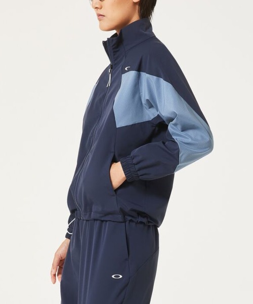 OAKLEY(オークリー)の「オークリー RADIANT MOBILITY JKT 10.0/ジャージ/スポーツ・トレーニング/レディース/OAKLEY(ナイロンジャケット・レディース・ブラック/ネイビー・XS/S/M/L)」の13枚目の写真