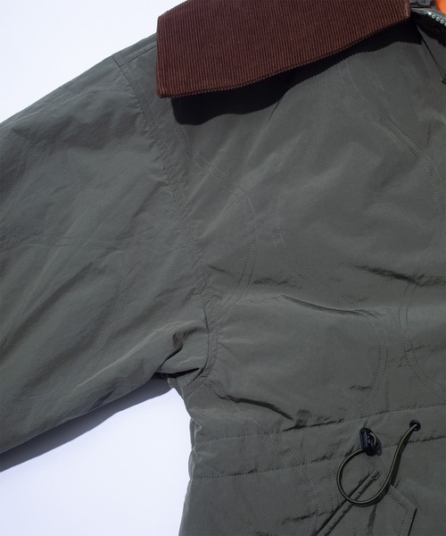 F/CE. （エフシーイー）の「F/CE. PRIMALOFT MODULAR COLLAR COAT / エフシーイー プリマロフト モジュラー カラー コート（ダウンジャケット/コート・レディース・ブラック/オリーブ・SMALL）」の10枚目の写真
