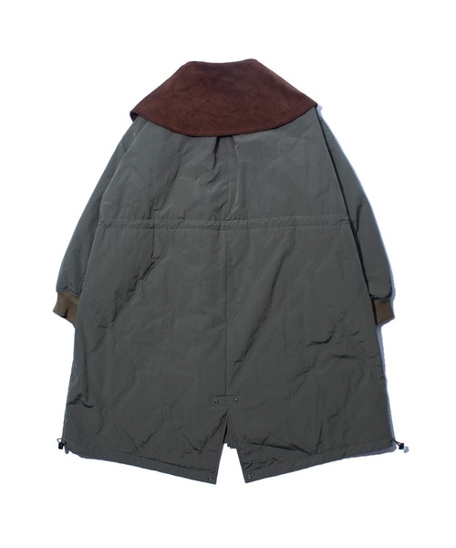 F/CE. （エフシーイー）の「F/CE. PRIMALOFT MODULAR COLLAR COAT / エフシーイー プリマロフト モジュラー カラー コート（ダウンジャケット/コート・レディース・ブラック/オリーブ・SMALL）」の3枚目の写真