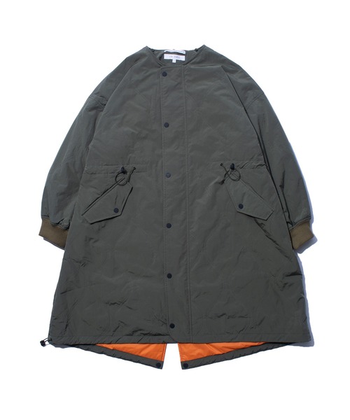 F/CE. （エフシーイー）の「F/CE. PRIMALOFT MODULAR COLLAR COAT / エフシーイー プリマロフト モジュラー カラー コート（ダウンジャケット/コート・レディース・ブラック/オリーブ・SMALL）」の14枚目の写真