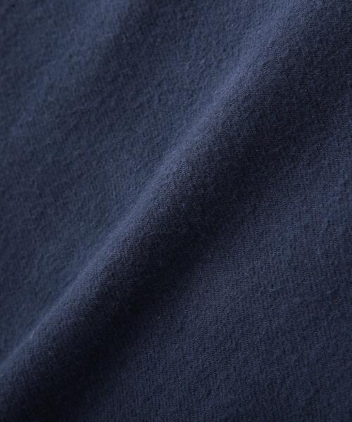 YLEVE（イレーヴ）の「YLEVE / BRUSHED COTTON VIYELLA GARMENT DYE SHIRT（シャツ/ブラウス・メンズ・ブラウン/ネイビー・4/5/3）」の18枚目の写真