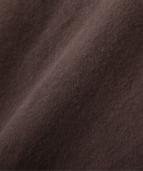 YLEVE（イレーヴ）の「YLEVE / BRUSHED COTTON VIYELLA GARMENT DYE SHIRT（シャツ/ブラウス・メンズ・ブラウン/ネイビー・4/5/3）」の10枚目の写真