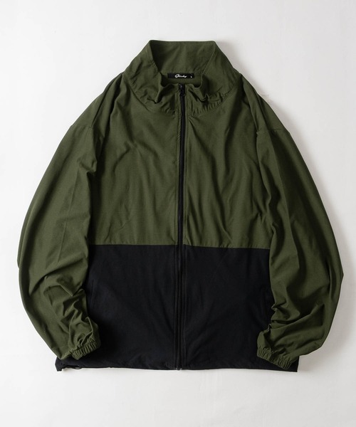 JOHN'S CLOSET（ジョンズクローゼット）の「【7】マルチファンクション スタンドカラージャケット/ブルゾン 裾ドローコード/UVカット/ストレッチ/速乾/イージーケア（ナイロンジャケット・メンズ・ブラック/ベージュ/カーキ/チャコールグレー・MEDIUM/X-LARGE/LARGE）」の18枚目の写真