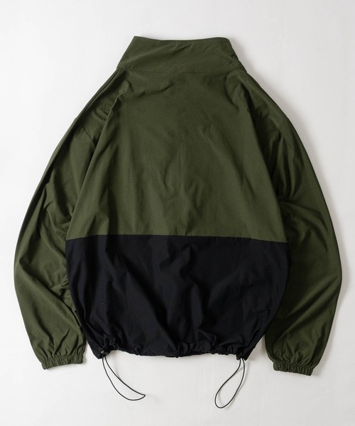 JOHN'S CLOSET（ジョンズクローゼット）の「【7】マルチファンクション スタンドカラージャケット/ブルゾン 裾ドローコード/UVカット/ストレッチ/速乾/イージーケア（ナイロンジャケット・メンズ・ブラック/ベージュ/カーキ/チャコールグレー・MEDIUM/X-LARGE/LARGE）」の19枚目の写真