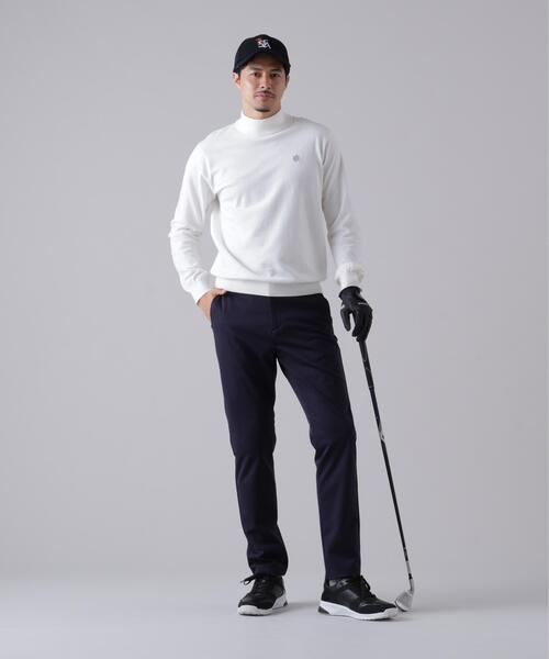 St ANDREWS（セントアンドリュース）の「[ストレッチ] 起毛ジャガード5ポケットパンツ (MENS)（その他パンツ・メンズ・ネイビー/ホワイト/グリーン・M/L/LL）」の10枚目の写真