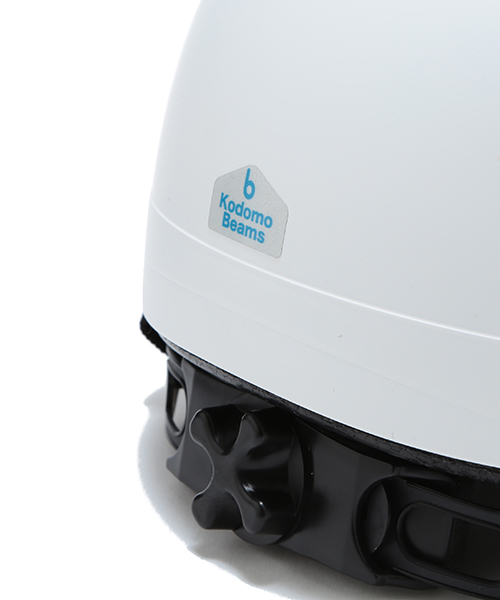 こども ビームス（コドモビームス）の「nicco×こども ビームス / 別注 Kid's L ヘルメット (52～56cm)（キャップ・キッズ・ホワイト/ブラック/ブルー・52-56cm）」の20枚目の写真