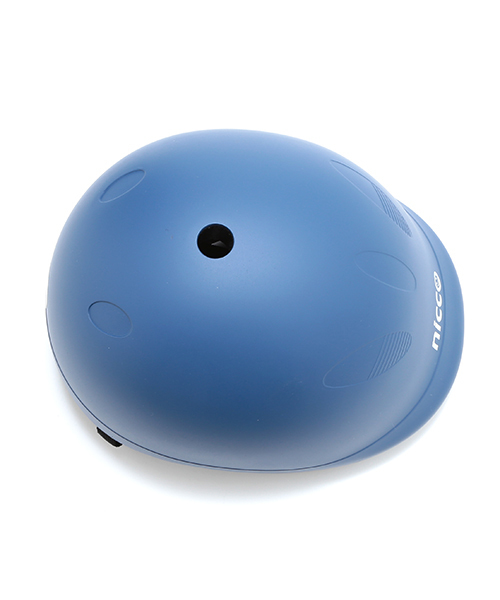 こども ビームス（コドモビームス）の「nicco×こども ビームス / 別注 Kid's L ヘルメット (52～56cm)（キャップ・キッズ・ホワイト/ブラック/ブルー・52-56cm）」の10枚目の写真