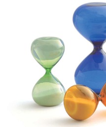 HIGHTIDE（ハイタイド）の「砂時計 サンドグラス (S) 約3分（インテリア雑貨）」