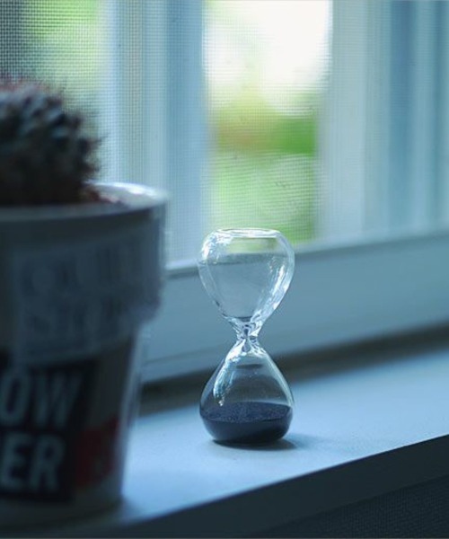 砂時計 サンドグラス (S) 約3分（インテリア雑貨）｜HIGHTIDE