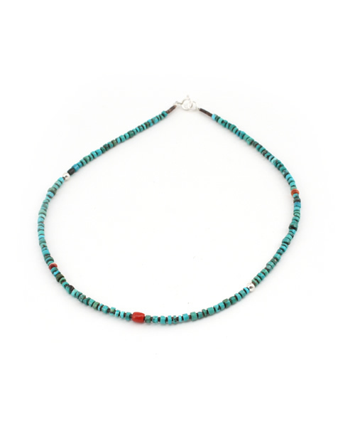 BEAMS（ビームス）の「Colina Yazzie / ビーズネックレス（ネックレス・メンズ・ロイヤルブルー・ONE SIZE）」の2枚目の写真