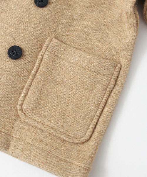 URBAN RESEARCH DOORS（アーバンリサーチドアーズ）の「DOORS　リバーニットPコート（KIDS)（ピーコート・キッズ・レッド/ネイビー/ベージュ・135/105/120/90）」の5枚目の写真