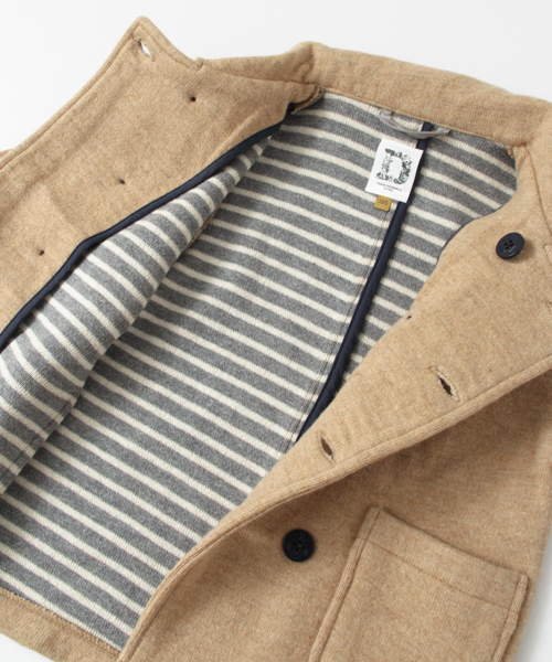 URBAN RESEARCH DOORS（アーバンリサーチドアーズ）の「DOORS　リバーニットPコート（KIDS)（ピーコート・キッズ・レッド/ネイビー/ベージュ・135/105/120/90）」の7枚目の写真