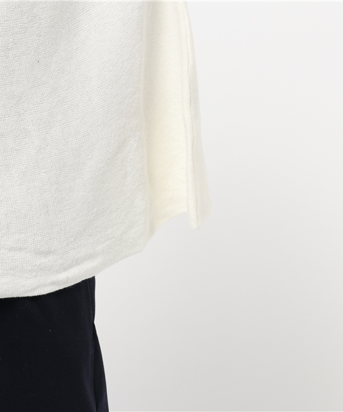 archives（アルシーヴ）の「袖レース地 ニットプルオーバー（ニット/セーター・レディース・ブラック/ワイン/オフホワイト・MEDIUM）」の9枚目の写真