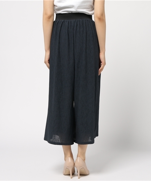 N.（N. Natural Beauty Basic）（エヌエヌナチュラルビューティーベーシック）の「ストレッチアムンゼンスカーチョ（その他パンツ・レディース・グレー/ブラック・MEDIUM）」の5枚目の写真