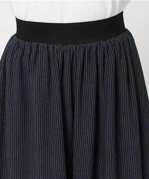 N.（N. Natural Beauty Basic）（エヌエヌナチュラルビューティーベーシック）の「ストレッチアムンゼンスカーチョ（その他パンツ・レディース・グレー/ブラック・MEDIUM）」の6枚目の写真