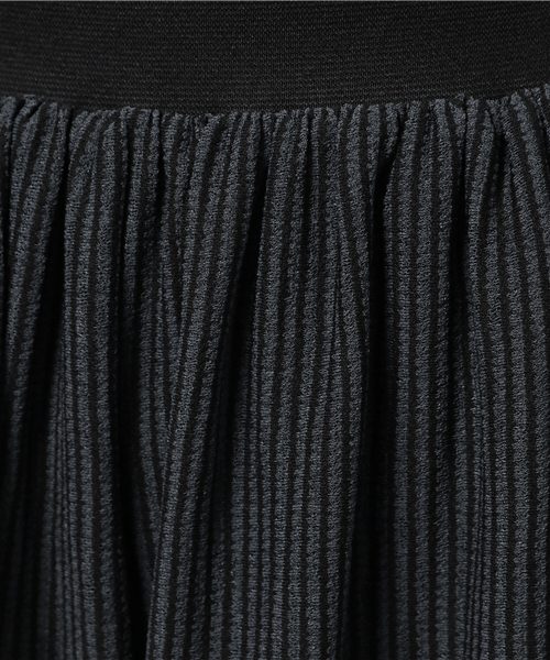 N.（N. Natural Beauty Basic）（エヌエヌナチュラルビューティーベーシック）の「ストレッチアムンゼンスカーチョ（その他パンツ・レディース・グレー/ブラック・MEDIUM）」の9枚目の写真