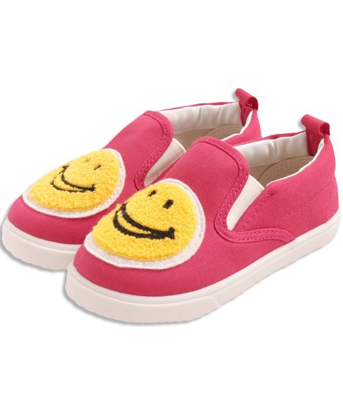 BREEZE（ブリーズ）の「FOスマイルサガラスリッポン（トドラー）（スリッポン・キッズ・ピンク/レインボー/イエロー/ブラック・17/18/16/19）」の3枚目の写真