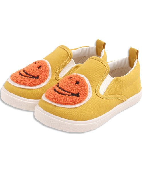 BREEZE（ブリーズ）の「FOスマイルサガラスリッポン（トドラー）（スリッポン・キッズ・ピンク/レインボー/イエロー/ブラック・17/18/16/19）」の2枚目の写真