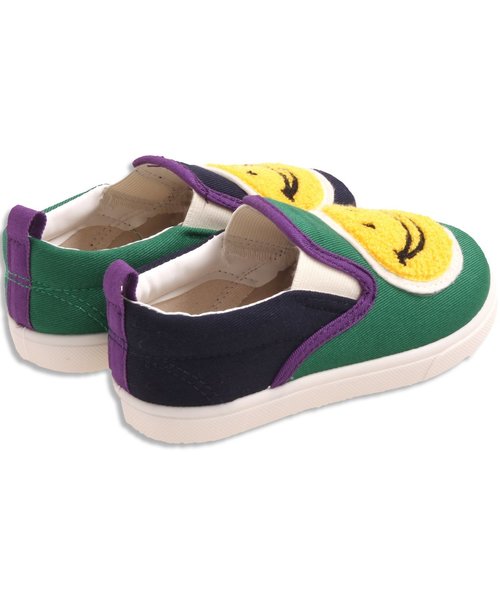 BREEZE（ブリーズ）の「FOスマイルサガラスリッポン（トドラー）（スリッポン・キッズ・ピンク/レインボー/イエロー/ブラック・17/18/16/19）」の7枚目の写真